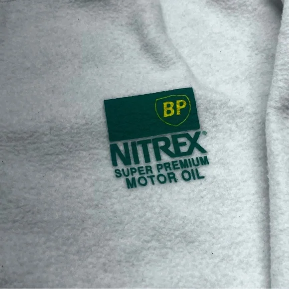 BP Vintage Gear For Sports White and Gray Crewneck Sweater - Picture 3 of 11